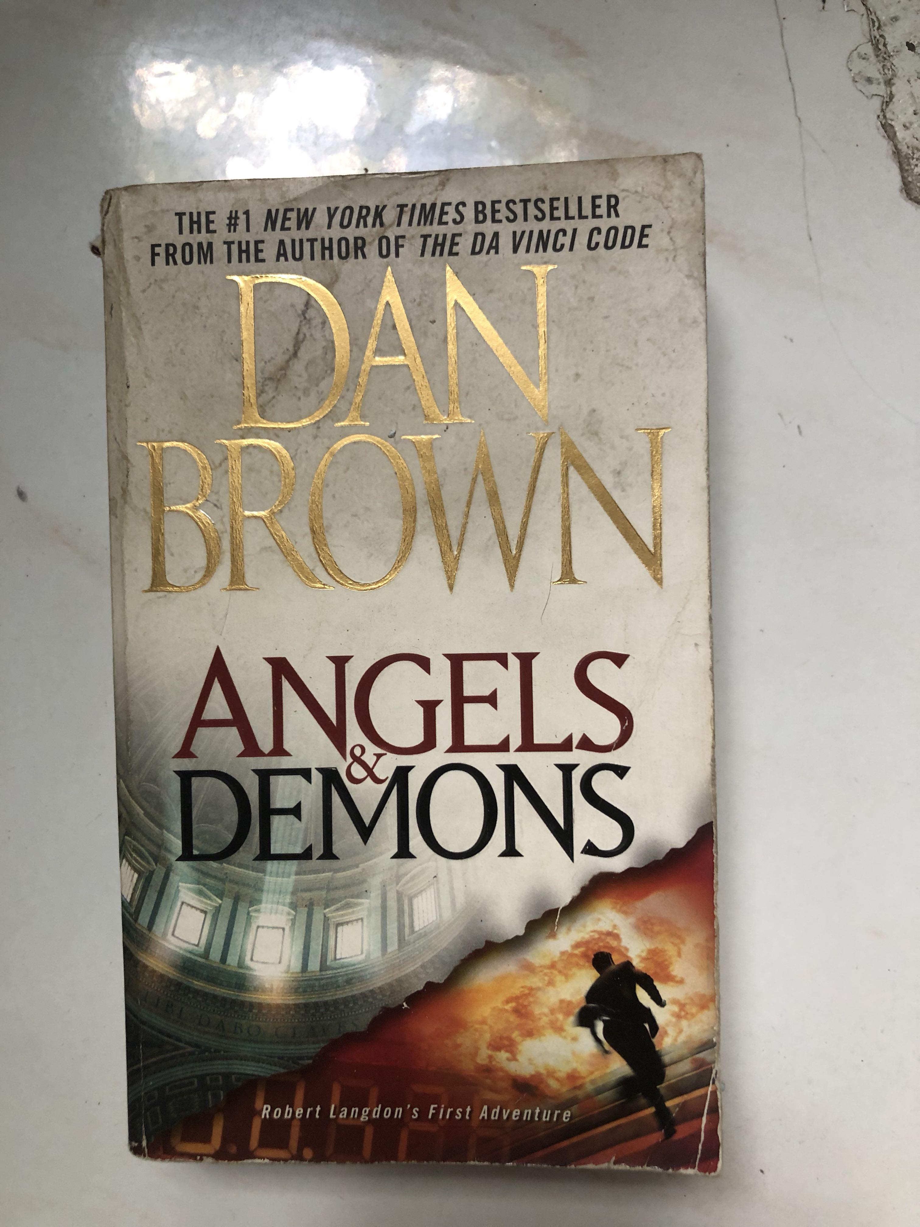 Angels Demons By Dan Brown Books Books On Carousell