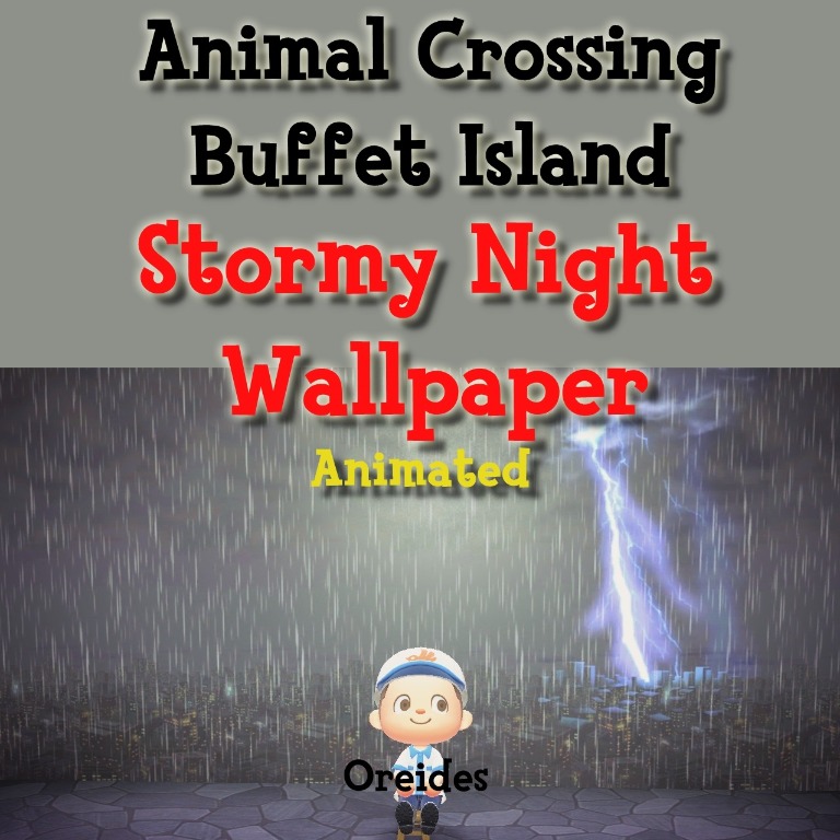 Animal Crossing New Horizons, Stormy Night Wallpaper, Toys ...