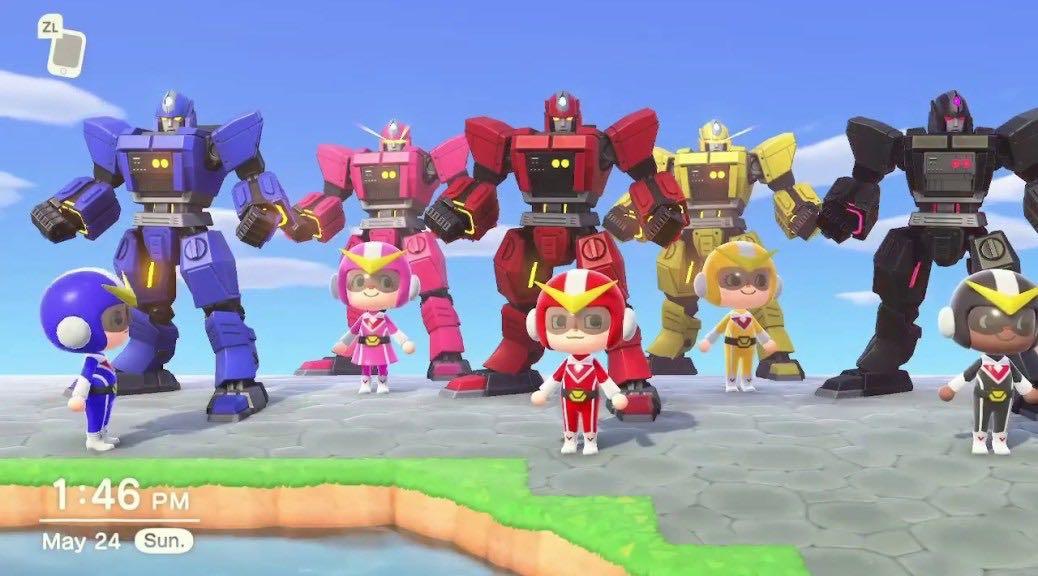 Animal Crossing Robot Hero power rangers Full 8 types, Video Gaming, Video Games, Nintendo on Carousell Animal Crossing Robot Hero power rangers Full 8 types, Video Gaming, Video Games, Nintendo on Carousell