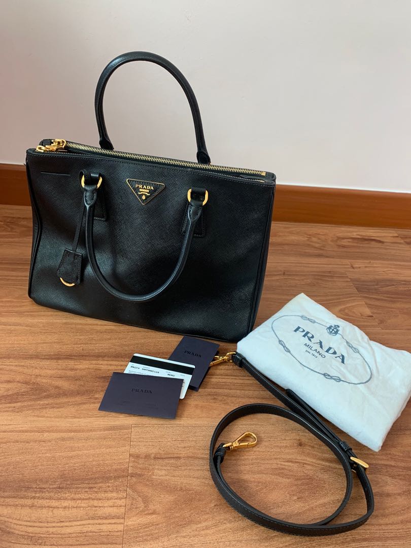 prada double zip