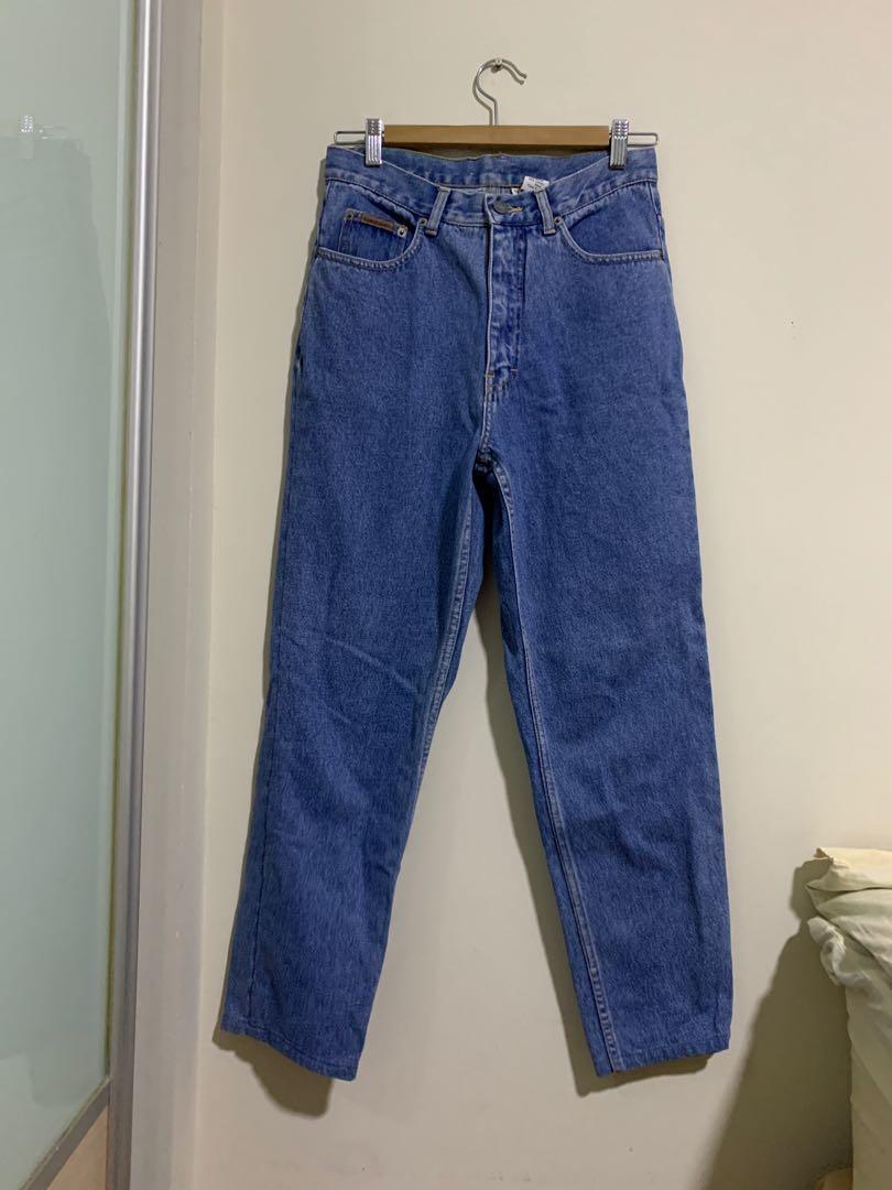 authentic denim mom jeans