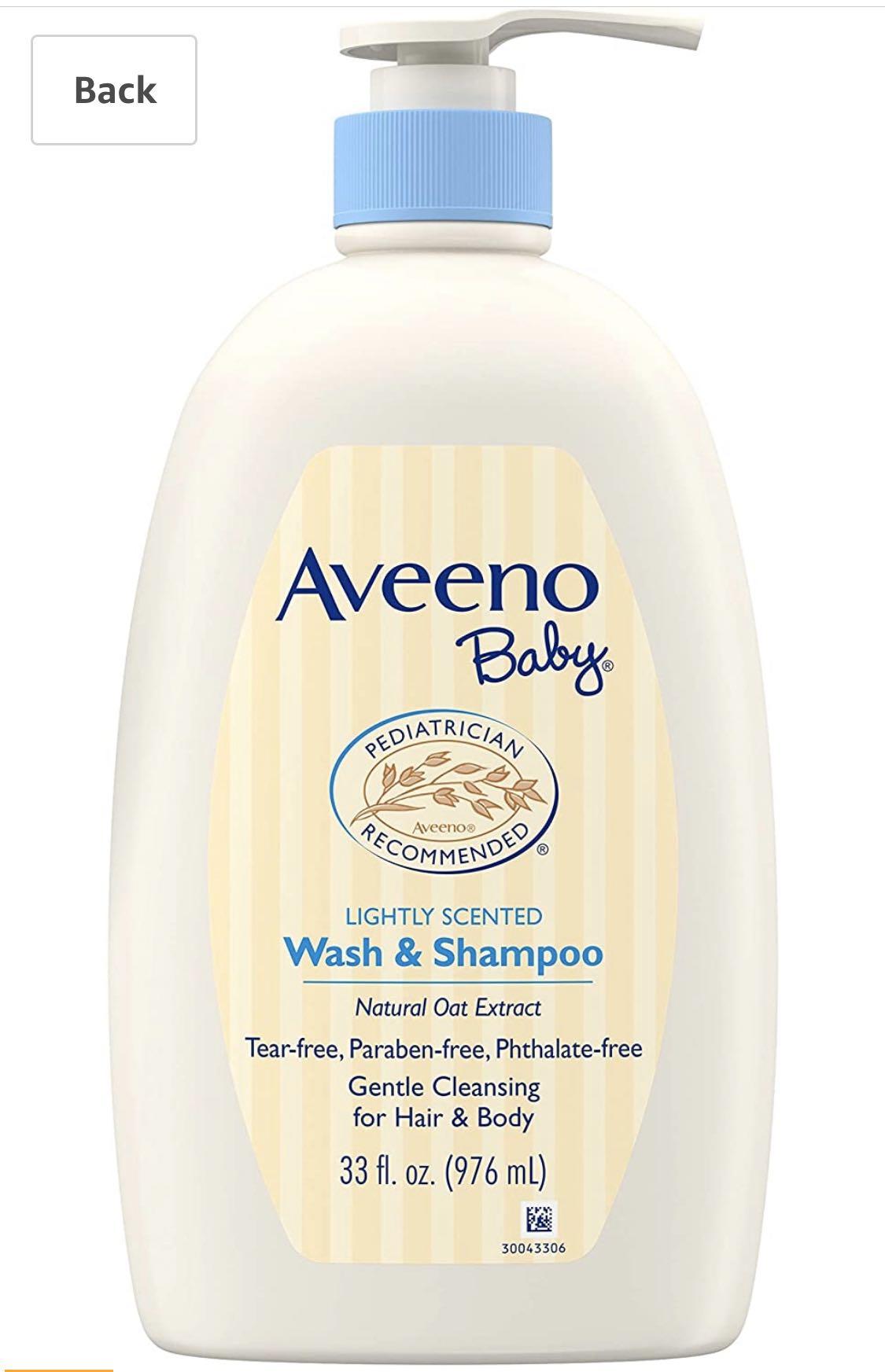 Aveeno Baby Wash Shampoo 976 Ml Babies Kids Nursing Feeding On Carousell Designed to nurture your baby's skin, from sensitive skin to dry itchy skin. aveeno baby wash shampoo 976 ml