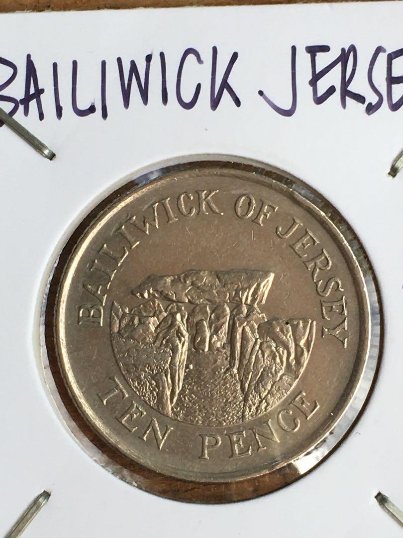 10p bailiwick of jersey 1992 best sale