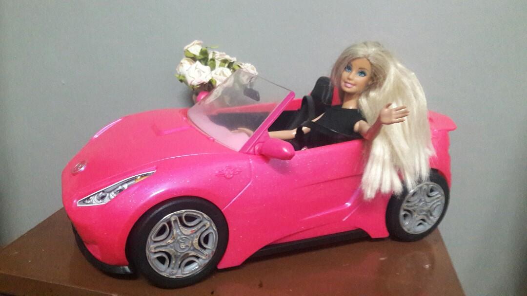 barbie doll car games