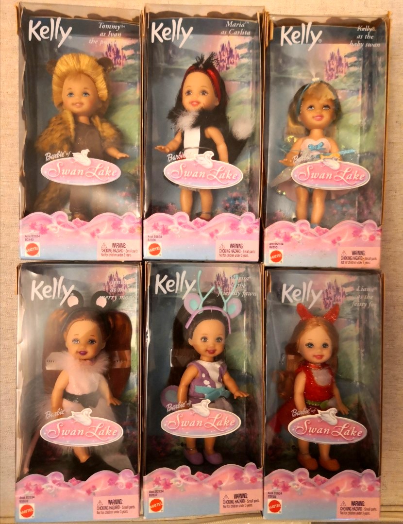Barbie swan lake kelly sales doll