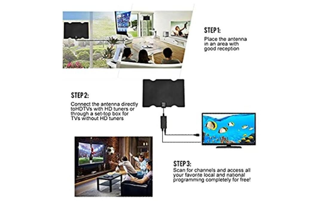 (BN) Digital HDTV Antenna HD0051, TV & Home Appliances, TV