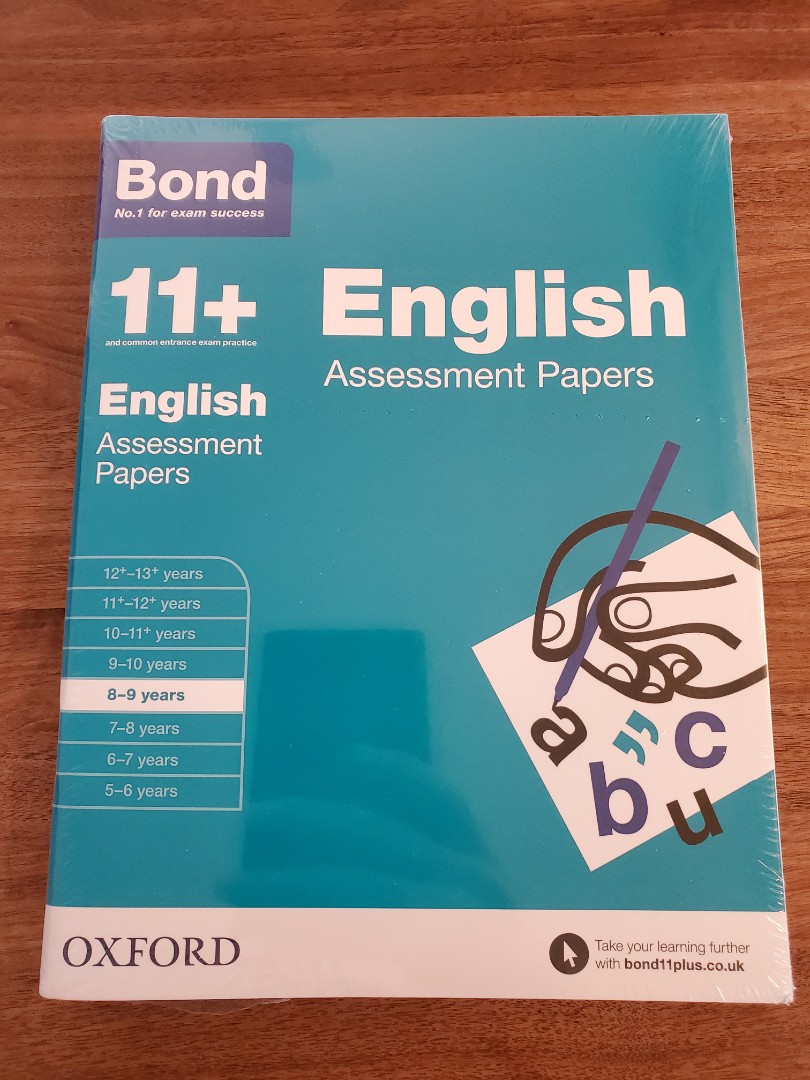 Bond 11 English Math Verbal Reasoning Non Verbal Reasoning 8 9 Years