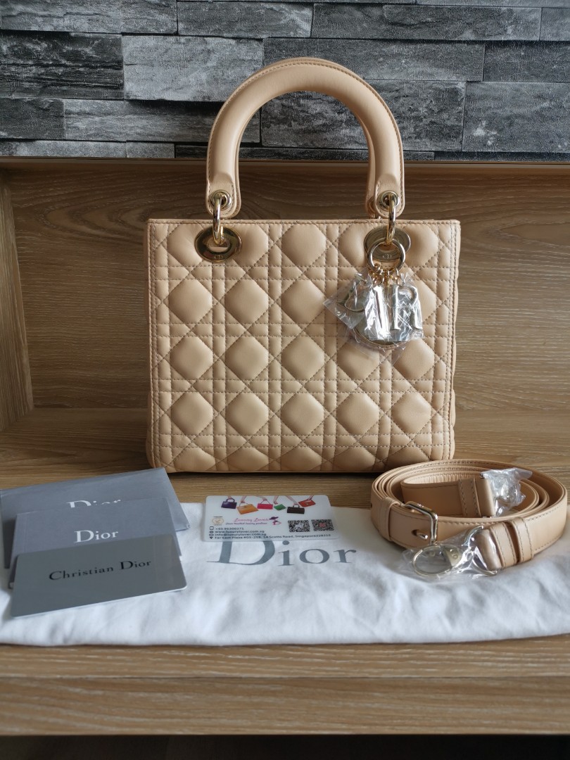 lady dior beige