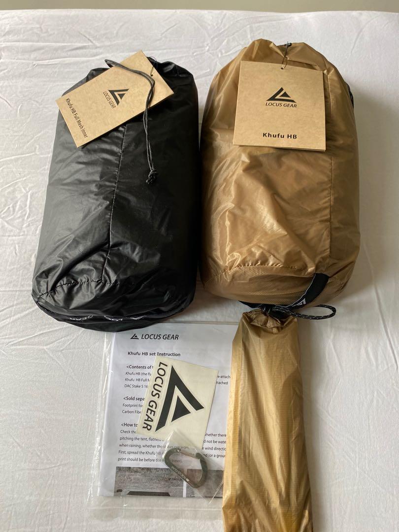 Brand New )Locus Gear Khufu HB Kit tent, 興趣及遊戲, 旅行, 旅遊