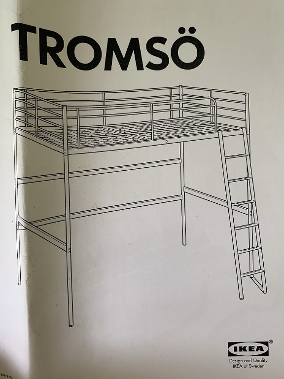 Bunk bed Ikea Tromso, Furniture & Home Living, Furniture, Bed Frames