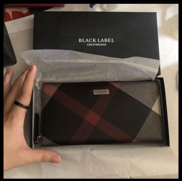 BURBERRY BLACK LABEL WALLET only in JAPAN