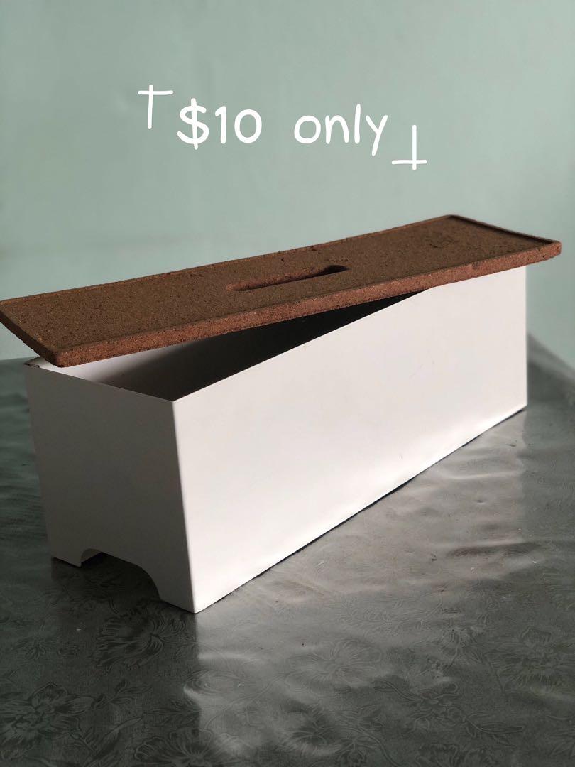CABLE MANAGEMENT BOX (IKEA Kvissle), Everything Else on Carousell