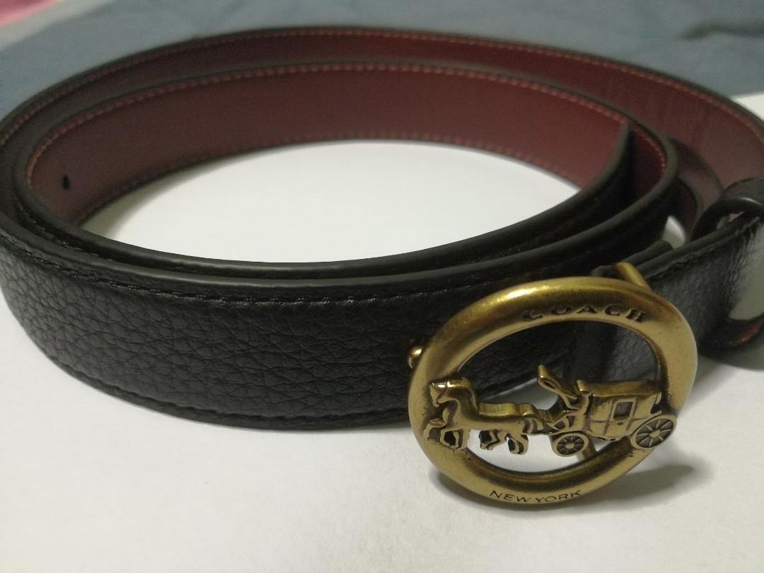 coach belts for ladies