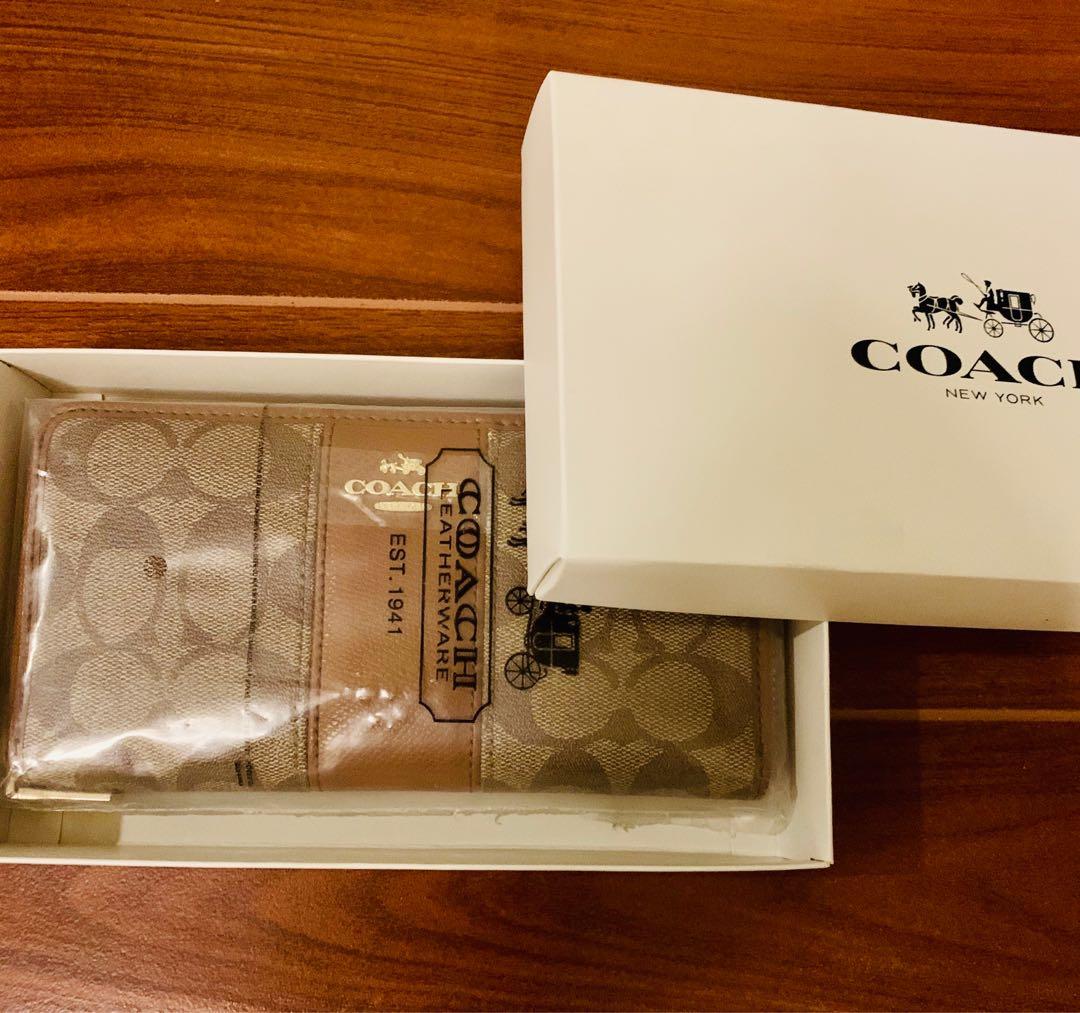 coach leatherware wallet