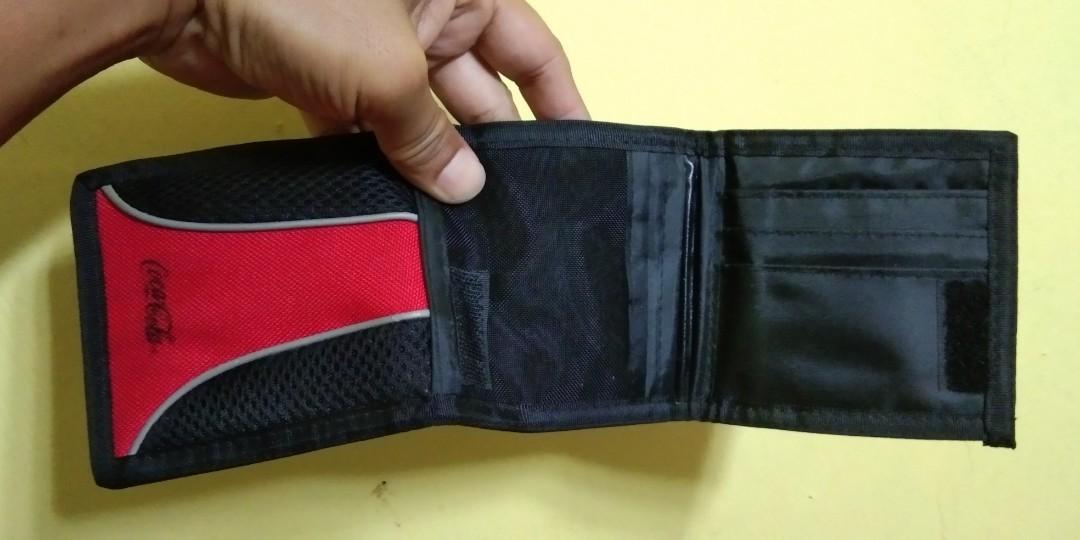 Coca Cola trifold wallet, Men’s Fashion, Bags, Belt bags, Clutches and