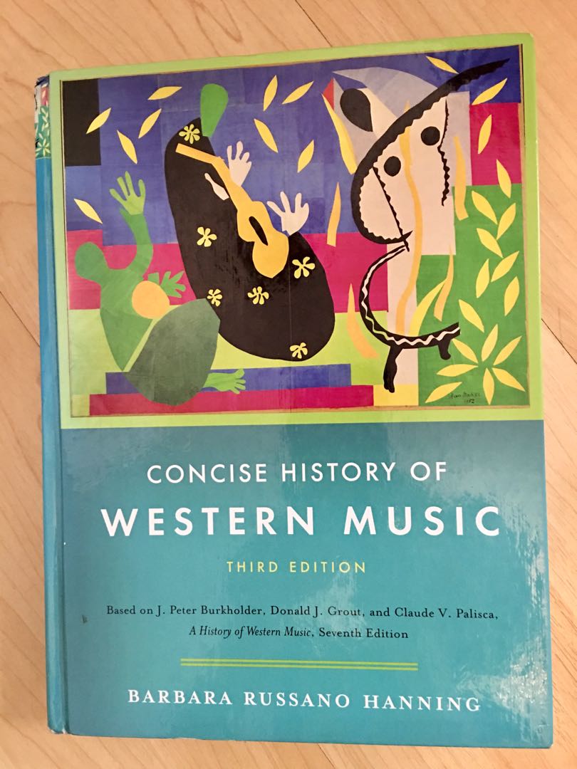 大學教科書Concise History of Western Music, 興趣及遊戲, 書本& 文具