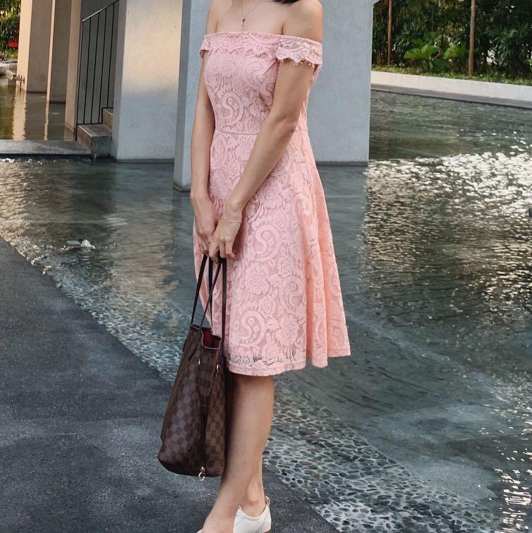 Coral Dorothy Perkins Dress Women s Fashion Dresses Sets Jumpsuits on Carousell