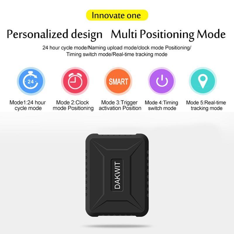 DAKWIT GPS Tracker Remote Monitoring Fuel Cut Off SOS Illegal Ignition