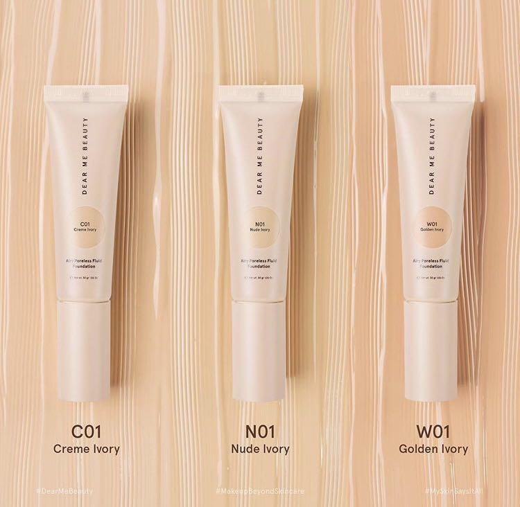 dear me beauty airy poreless liquid foundation
