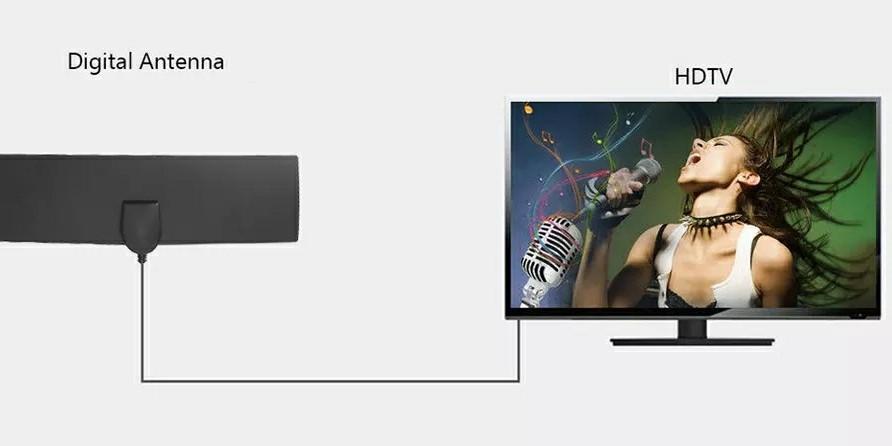 Digital HDTV Antenna 1080P DVB-T2 Indoor, Home Appliances, TVs &  Entertainment Systems on Carousell