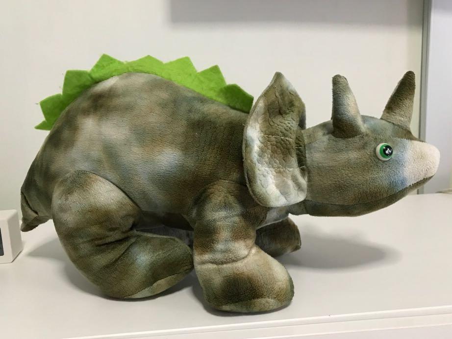 triceratops stuffed animal