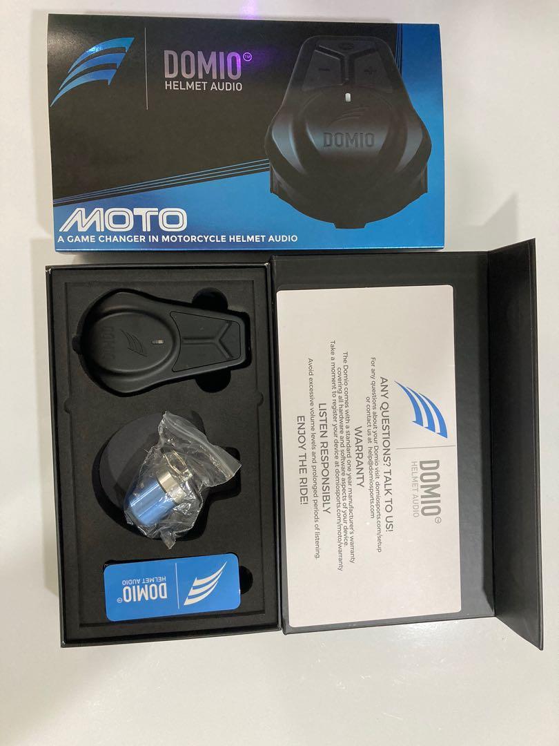 Domio moto helmet sale audio system