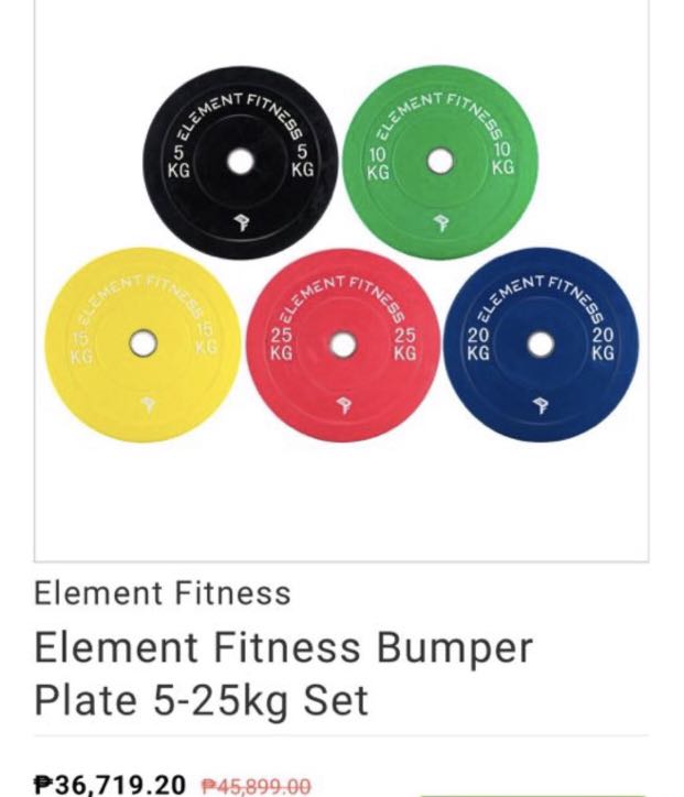 bumper plate package