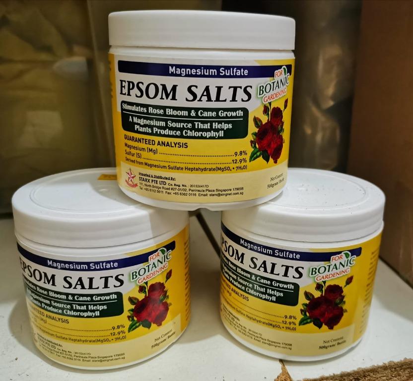 Epsom Salts 500g Gardening Gardening Tools Ornaments On Carousell