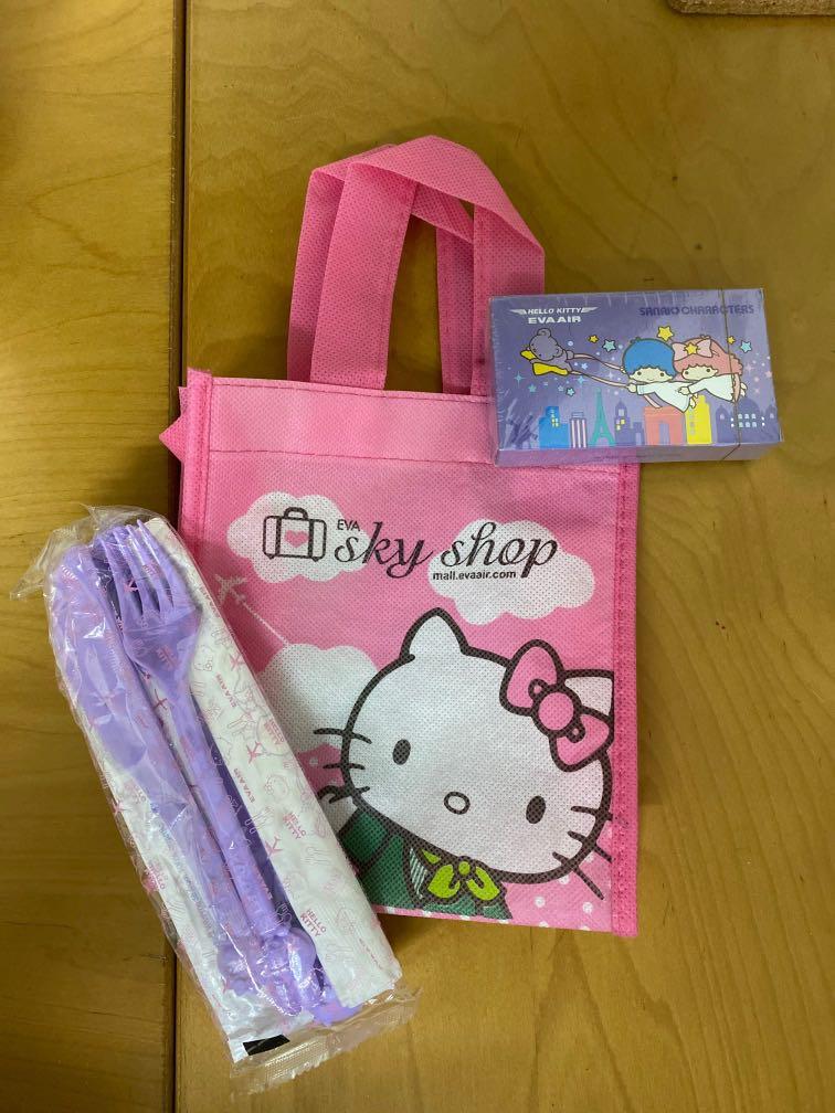 Eva Air Sky Shop Hello Kitty gift set, Everything Else on Carousell