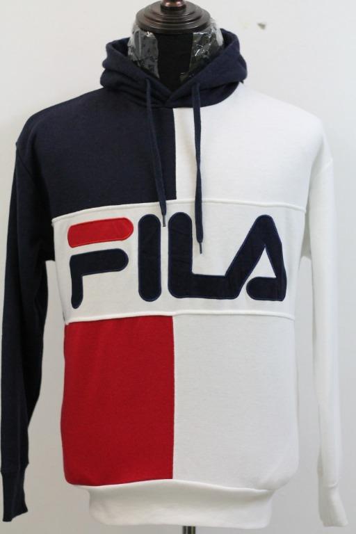 fila hoodie tricolor