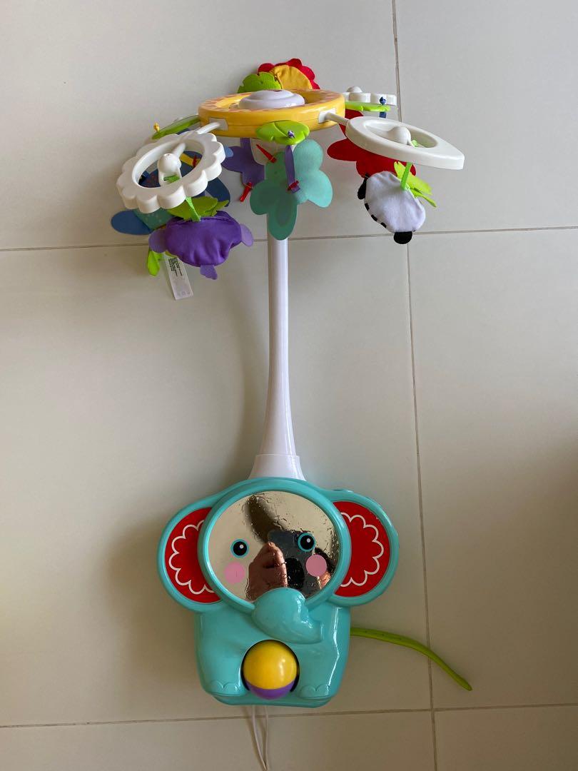 Fisher Price Deluxe Crib to floor mobile