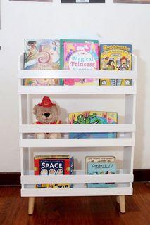 FOR SALE (SC-320) SCANDINAVIAN BOOK RACK with STAND