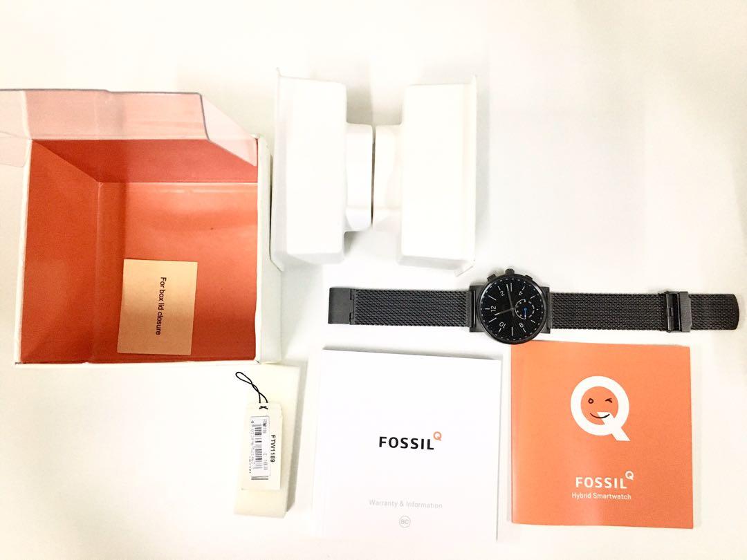 FOSSIL BARSTOW HYBRID SMARTWATCH Men s Fashion Watches