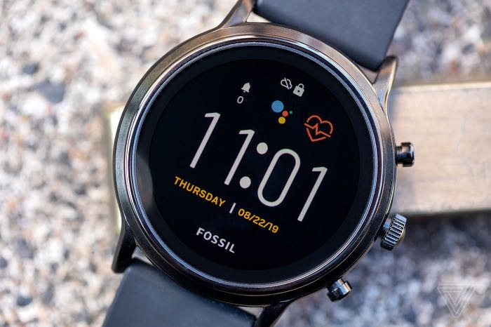Fossil Gen 5 44mm Smartwatch The Carlyle HR FTW4025 Mobile