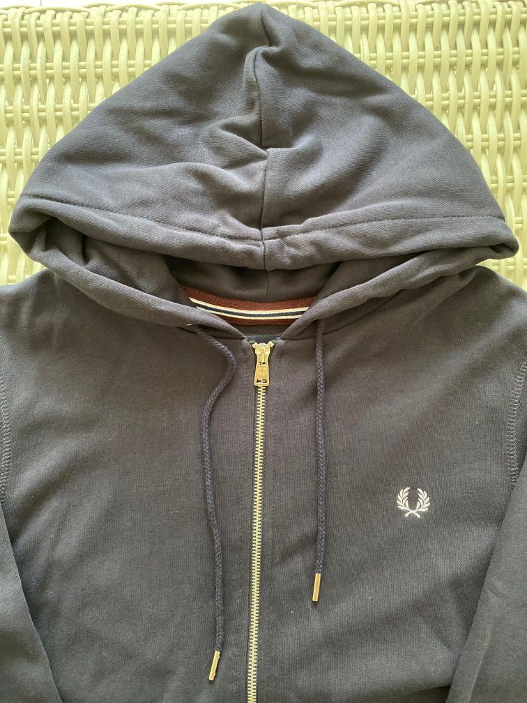 Fred perry zipper hoodie top