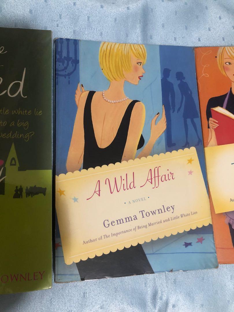 Gemma Townley novels (Category: Storybooks) located in Paranaque City. Submitted by declutterqueeen (Listing ID 1011899063, Image 3). Description: Gemma Townley series The Importance of Being Married A Wild Affair An Ideal Wife Full set - P450 No rips, tears or folds in all books. No highlights and writings. All books w/ plastic cover MOP: BDO bank transfer MOD: shipping c/o buyer (WITHIN METRO MANILA ONLY) .
