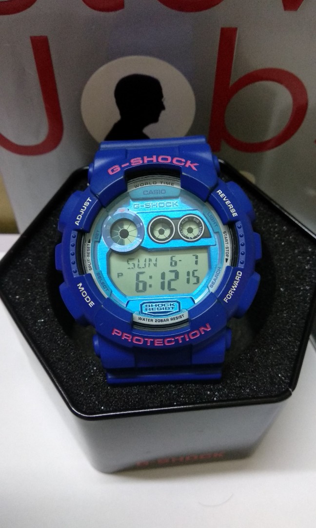 g shock hyper blue