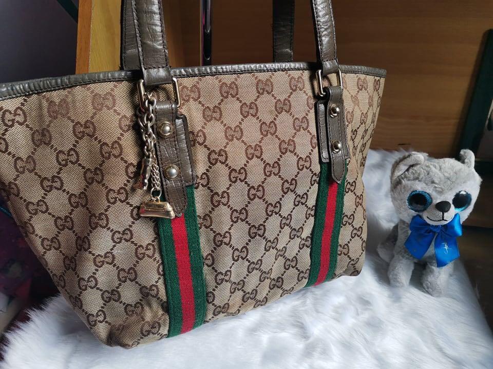 Gucci cherry line tote online