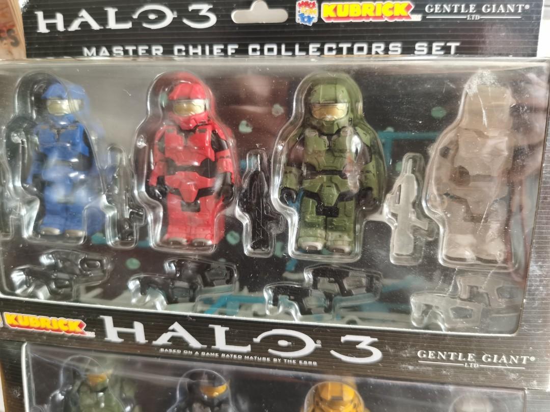 Halo 3 Kubrick master chief collection set 兩盒共8隻, 興趣及遊戲