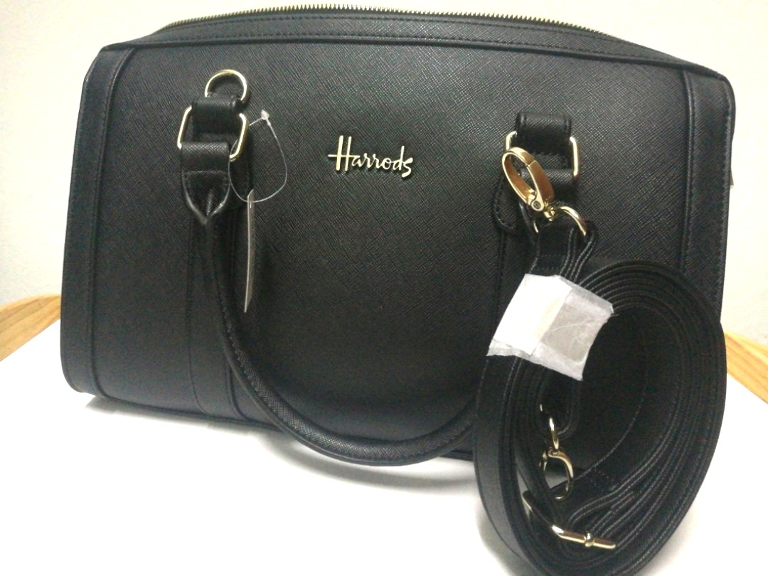 Harrods barrel bag online
