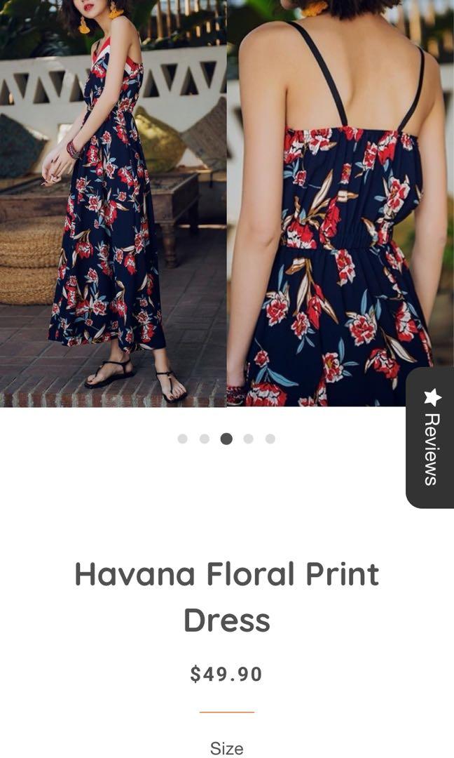 havana floral dress
