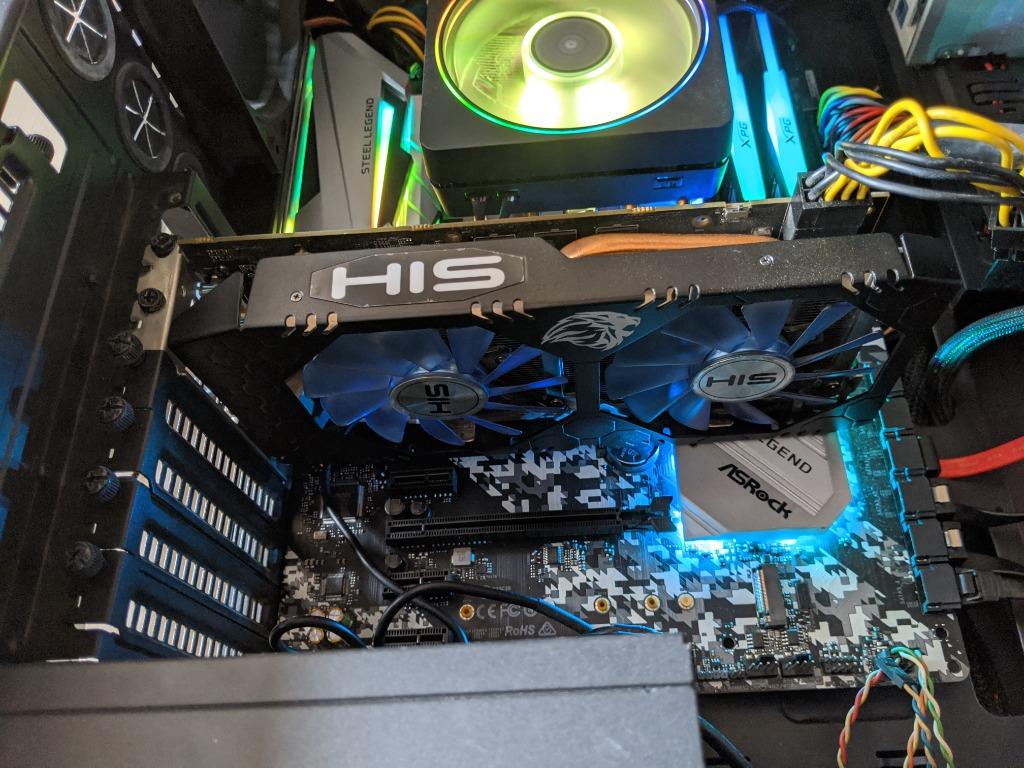 HIS RX 570 IceQ 8GB Computers Tech Desktops on Carousell