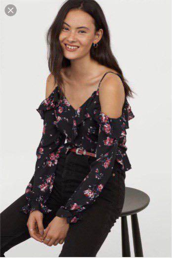 Cold shoulder clearance tops h&m