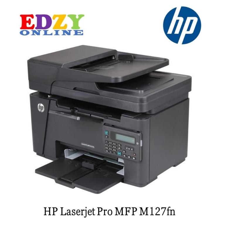 Hp Laserjet Pro Mfp Monochrome All In One Printer M127fn Electronics Computers Others On Carousell