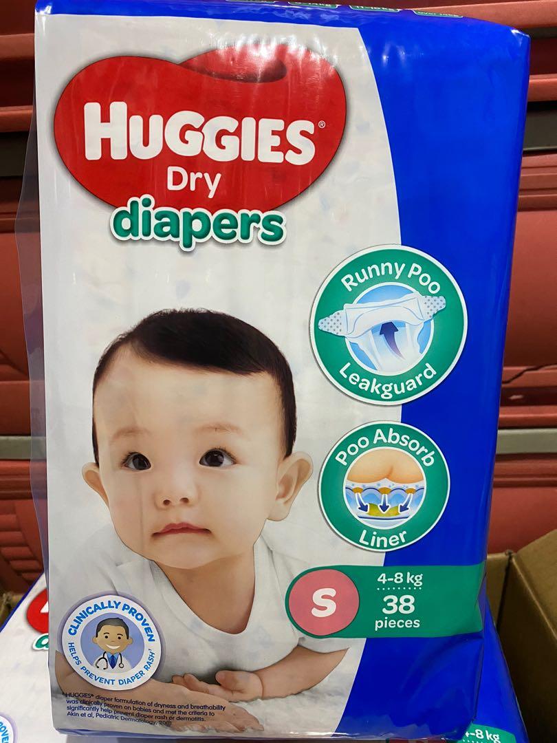 huggies dry taped diapers small size