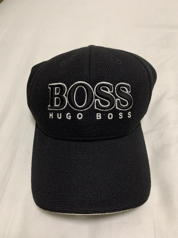 hugo boss cap black