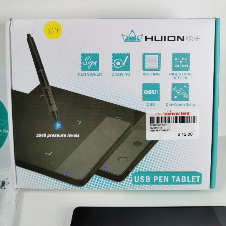 Huion 420 Usb Pen Tablet 2048 Pressure Levels Electronics Computer Parts Accessories On Carousell