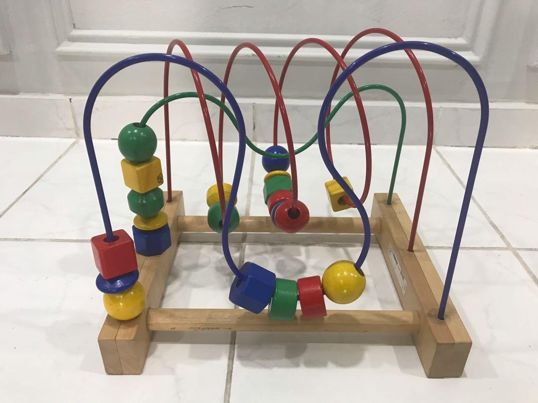 ikea bead roller coaster