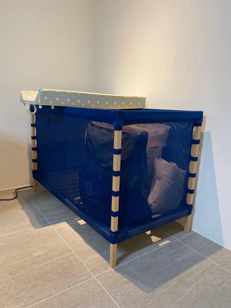 IKEA cot bed, Babies & Kids, Baby Nursery & Kids Furniture, Cots & Cribs on Carousell