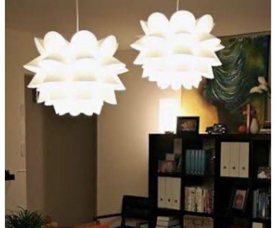 Free shipping Ikea KNAPPA Pendant Lamp, Artichoke inspired Mid Century  Modern Light New NIP,Acrylic PP